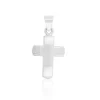 Anhänger Balken-Kreuz Weissgold 750, 18x9mm