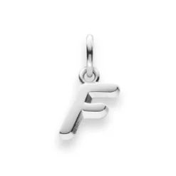 Anhänger Buchstabe F Silber 925, 13x7mm