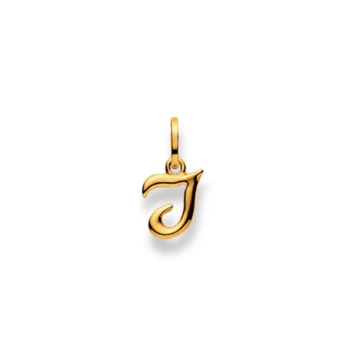 Anhänger Buchstabe I Gelbgold 750, 15 x 8mm