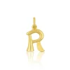 Anhänger Buchstabe R Gelbgold 750, 20x10mm