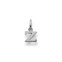 Anhänger Buchstabe Z Weissgold 750, 12x6mm