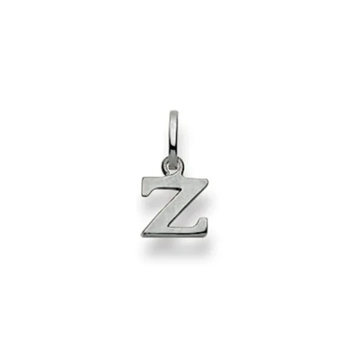 Anhänger Buchstabe Z Weissgold 750, 12x6mm
