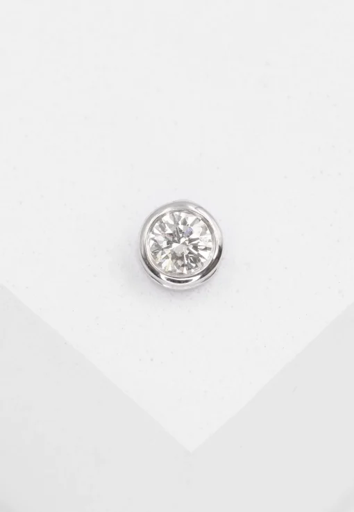 Anhänger Diamant 0.30ct. Weissgold 750