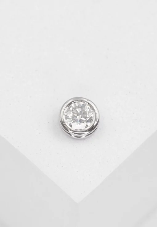 Anhänger Diamant 0.50ct. Weissgold 750