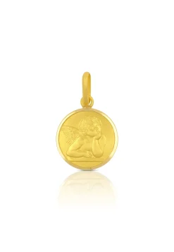 Anhänger Engel Gelbgold 750, 22x14mm