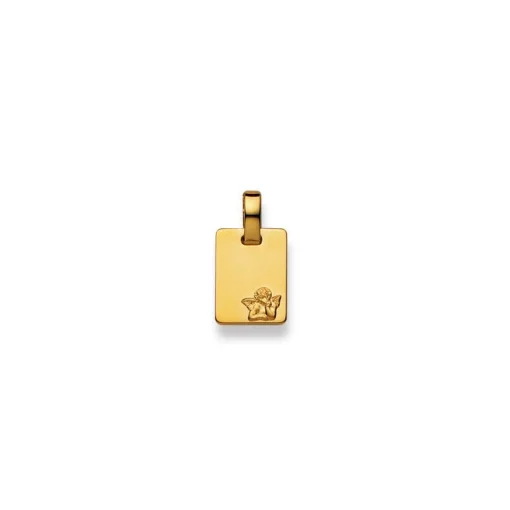 Anhänger Engel Gelbgold 750, 17x9mm