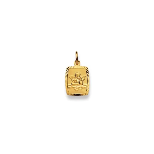 Anhänger Engel Gelbgold 750, 19x10mm