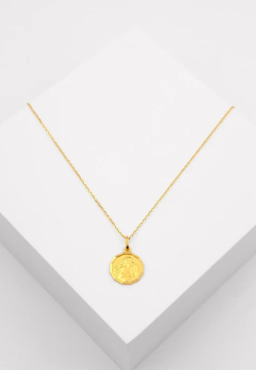 Anhänger Engel Gelbgold 750, 19x12mm