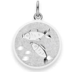 Anhänger Fische Silber 925, 23x16mm