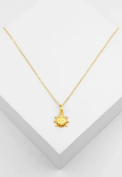 Anhänger Glückskäfer Gelbgold 750, 16x10mm