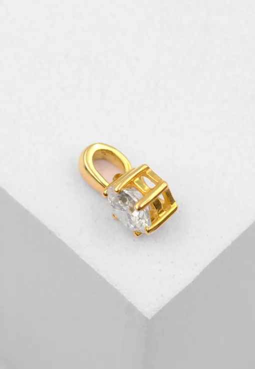 Anhänger 6-Griff-Fassung Diamant 0.50ct. Gelbgold 750