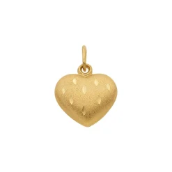 Anhänger Herz Gelbgold 750, 14x10mm