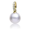 Anhänger 750/18K Gelbgold Diamant 0.14ct.
