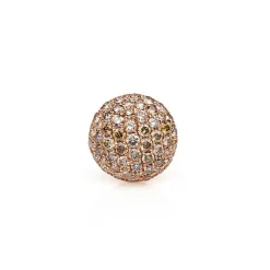 Anhänger 750/18K Rotgold Diamant 0.83ct.