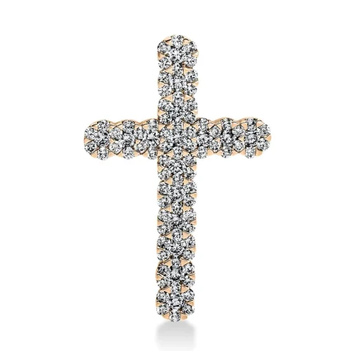 Anhänger 750/18K Rotgold Diamant 1.7ct.