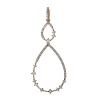 Anhänger 750/18K Rotgold Diamant 0.33ct.