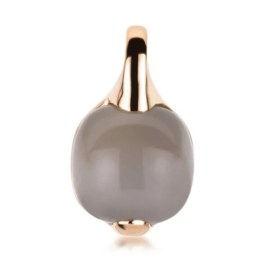 Anhänger 750/18K Rotgold Mondstein 2.92ct.
