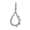Anhänger 750/18K Weissgold Diamant 0.29ct.