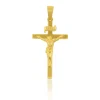 Anhänger Kreuz Gelbgold 750, 31x15mm