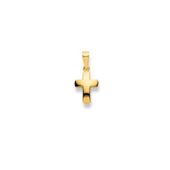 Anhänger Kreuz Gelbgold 750, 20x9mm