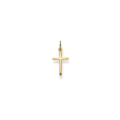 Anhänger Kreuz Gelbgold 750, 19x9mm