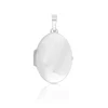 Anhänger Medaillon Silber 925, 43x23mm