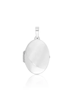 Anhänger Medaillon Silber 925, 43x23mm