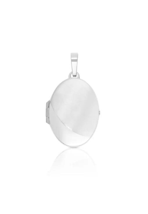 Anhänger Medaillon Silber 925, 43x23mm