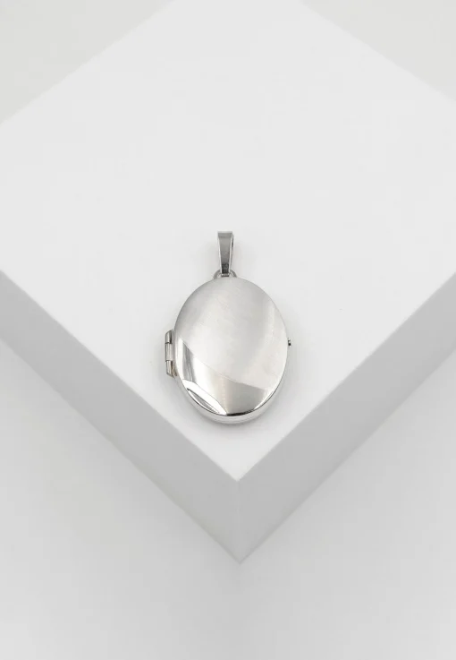 Anhänger Medaillon Silber 925, 43x23mm