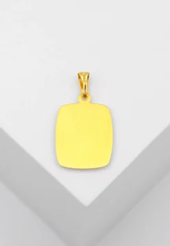 Anhänger Sternzeichen Jungfrau Gelbgold 750, 24x13mm