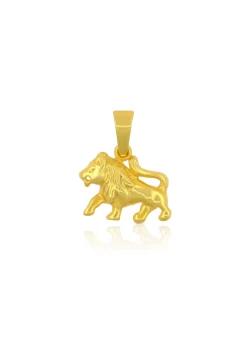 Anhänger Sternzeichen Löwe Gelbgold 750, 16x12mm