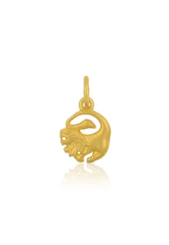 Anhänger Sternzeichen Löwe Gelbgold 750, 16x9mm