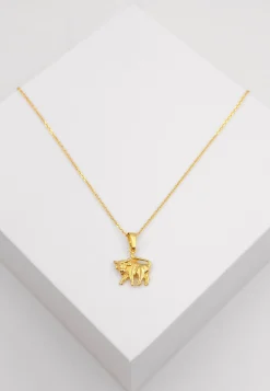 Anhänger Sternzeichen Stier Gelbgold 750, 18x17mm