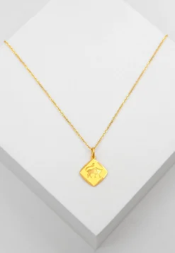 Anhänger Sternzeichen Stier Gelbgold 750, 19x13mm