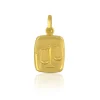 Anhänger Sternzeichen Waage Gelbgold 750, 19x10mm