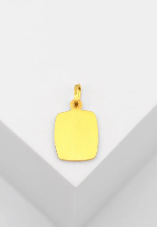 Anhänger Sternzeichen Waage Gelbgold 750, 19x10mm