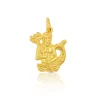 Anhänger Sternzeichen Wassermann Gelbgold 750, 21x14mm