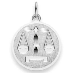 Anhänger Waage Silber 925, 23x16mm
