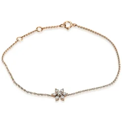 Armband 750/18K Rotgold Diamant 0.25ct.