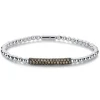 Armband 750/18K Weissgold Diamant 1.4ct. 19 cm