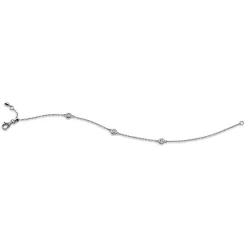 Armband 750/18K Weissgold Diamant 0.1ct.