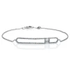 Armband 750/18K Weissgold Diamant 0.42ct.