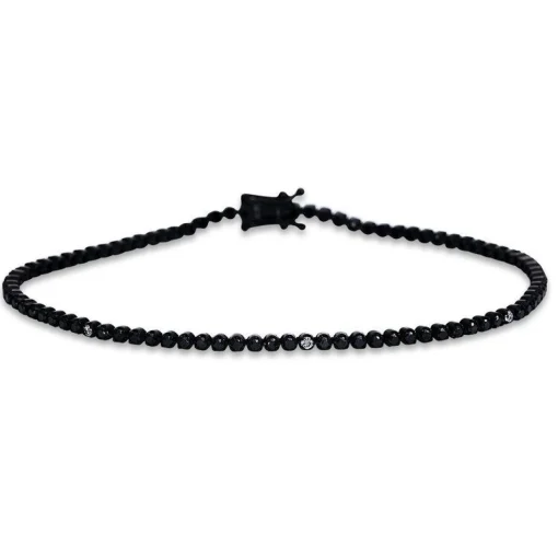 Armband 750/18K Weissgold Diamant 1.18ct. 17.8 cm