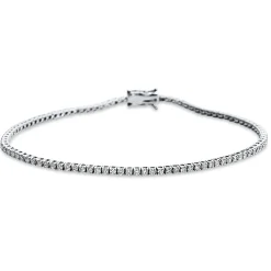 Armband 750/18K Weissgold Diamant 1.04ct.