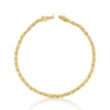 Armband Königskette klassisch Gelbgold 750, 19cm, 2.5mm