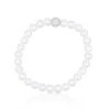 Armband Silber 925 Süsswasserperle 6.5-7mm Zirkonia