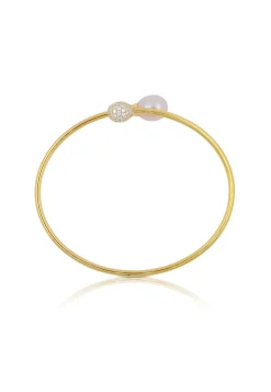 Armband Süsswasserperle 10-11mm Zirkonia