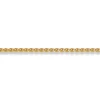 Armband Zopf Gelbgold 750, 2.5mm, 19cm