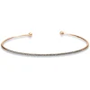 Armreif 750/18K Rotgold Diamant 0.15ct.