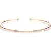 Armreif 750/18K Rotgold Diamant 0.16ct.